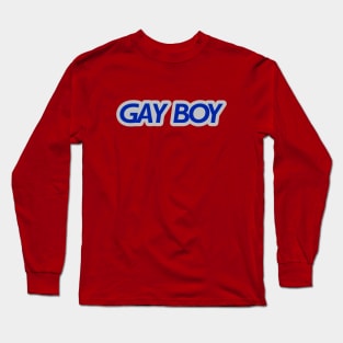 Gay Boy - Handheld Gaming System Long Sleeve T-Shirt